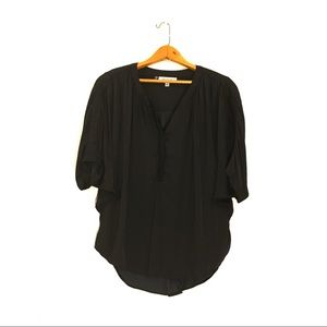 Jennifer Lopez | Silky Black Blouse Small